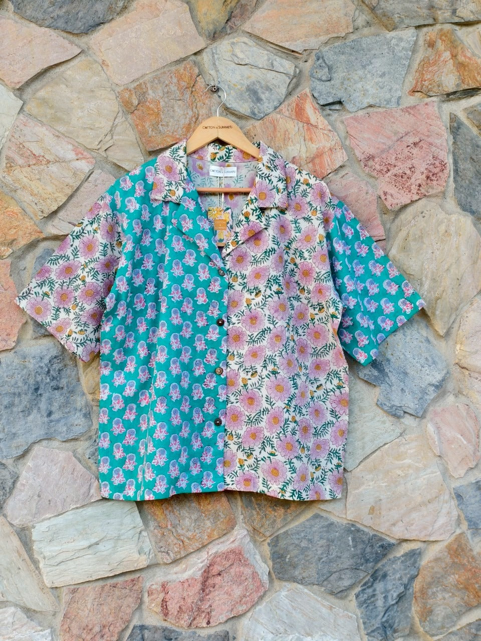 เสื้อฮาวาย (ชะคราม) #05 Pink