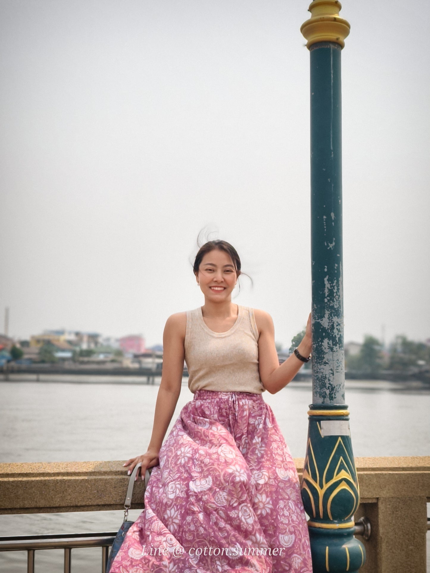 กางเกงชีวา (Cheeva) #33 ม่วง berry 📌ไม่มีกระเป๋า