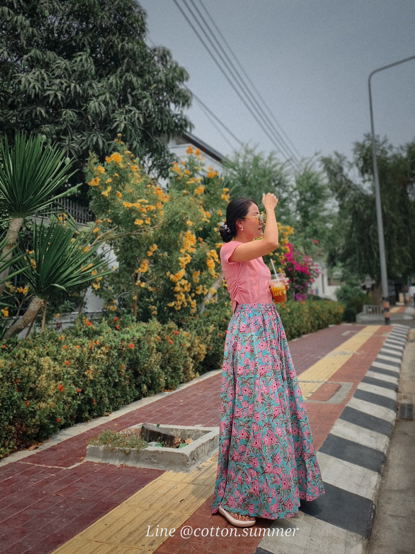 กางเกงชีวา (Cheeva) #35 Sakura 📌ไม่มีกระเป๋า