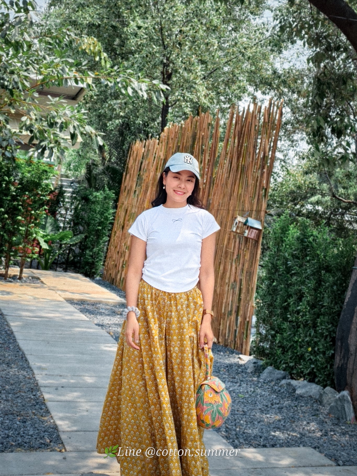 กางเกงชีวา (Cheeva) #34 สีเปลือกไม้ 📌ไม่มีกระเป๋า