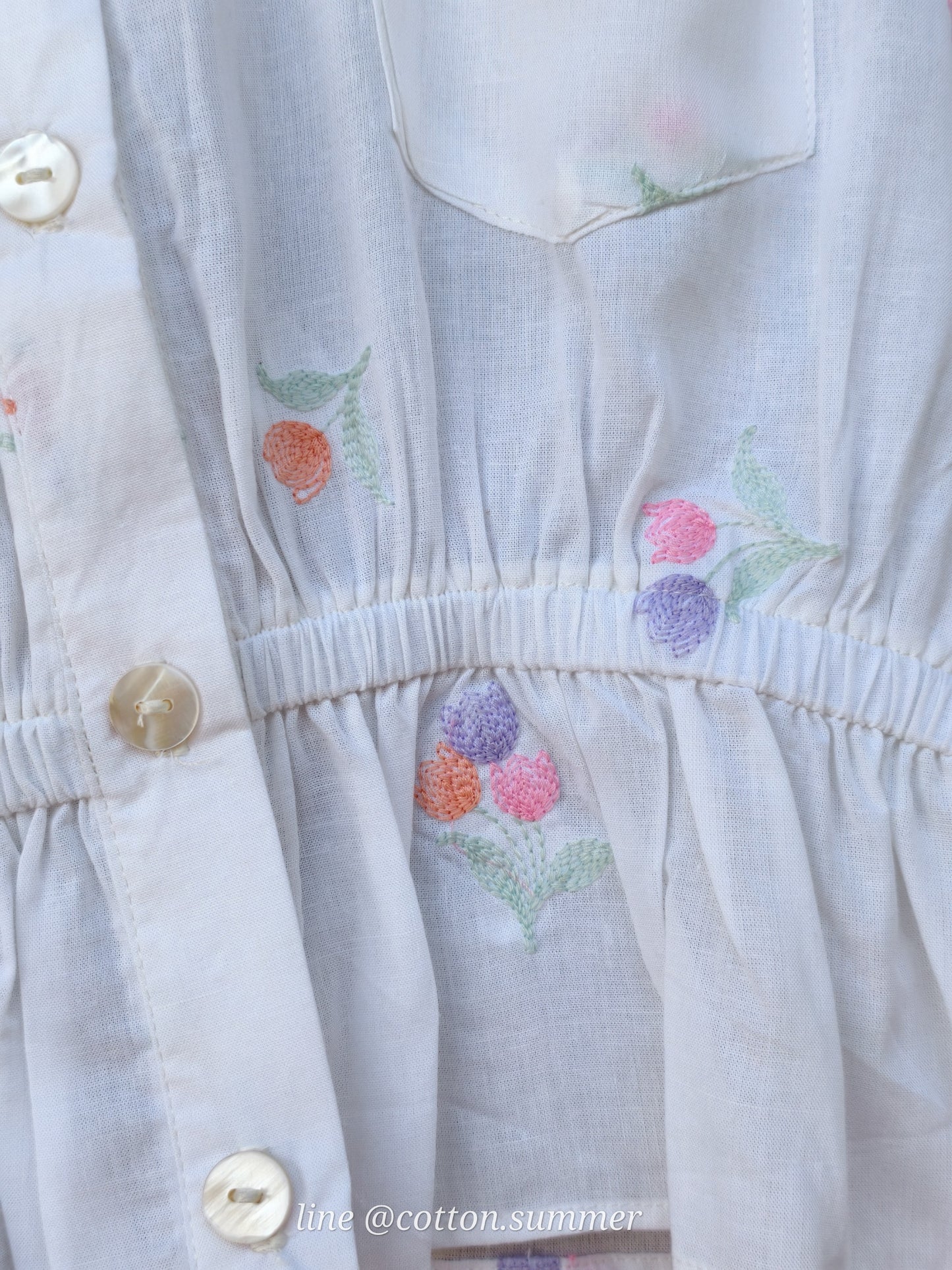 เสื้อคอบัวราณี (Ranee) #06 Tulip