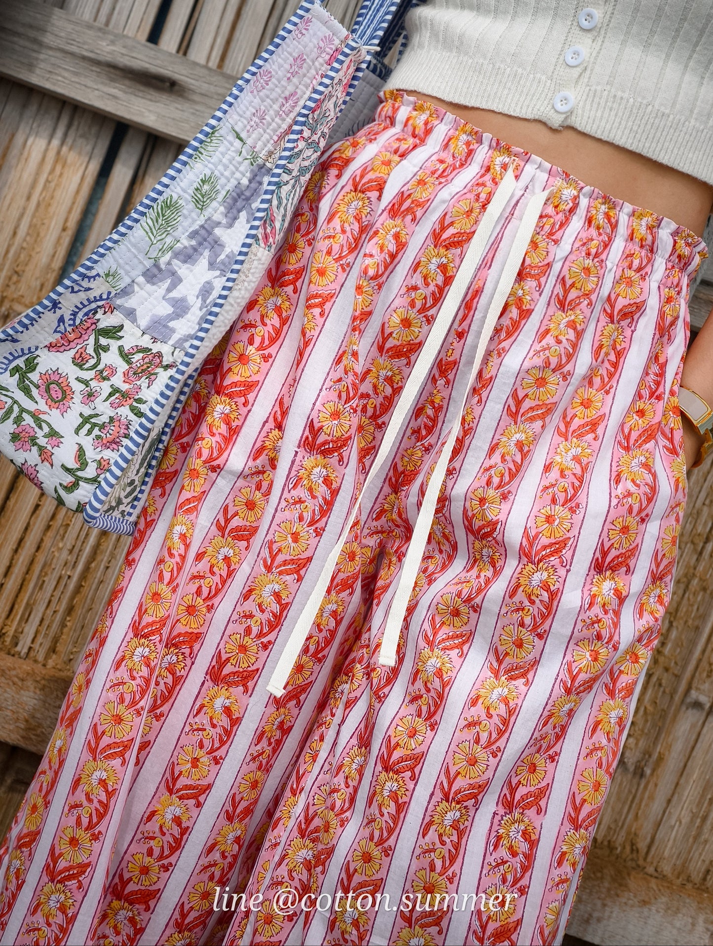 กางเกงเมษา (Mesa pants) #20 Blossom Pink
