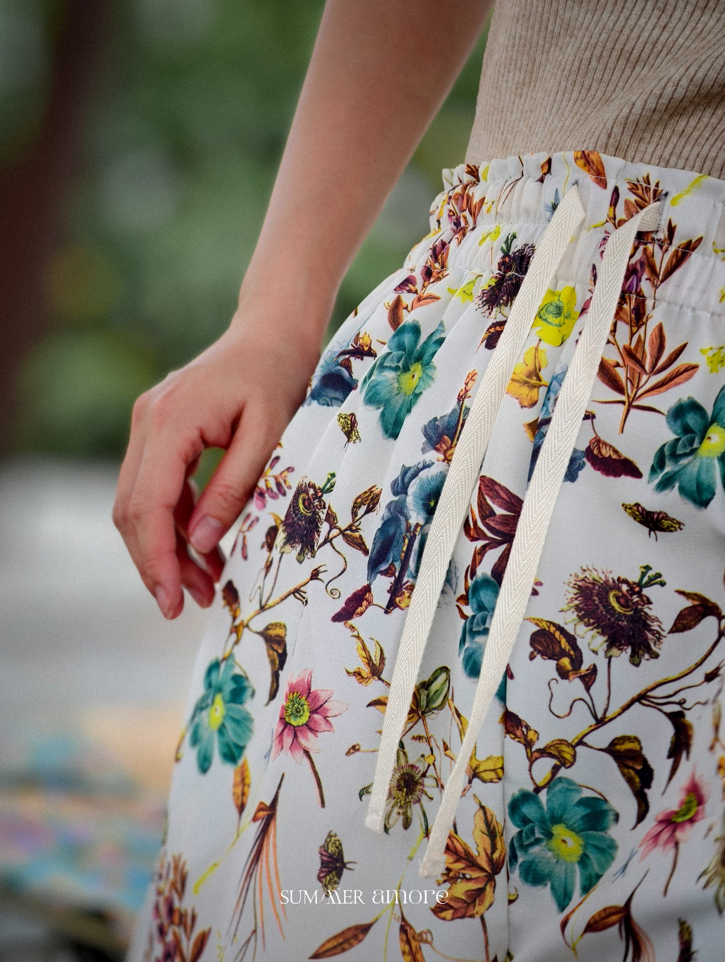 กางเกงเมษา (Mesa pants) #26-ขาว Meadow Glow