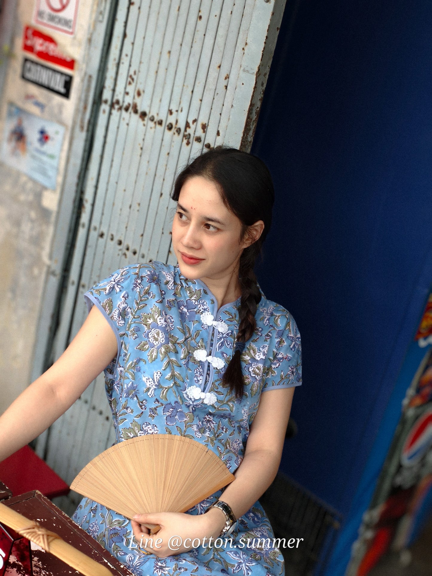 Minidress น้องหมื่นลี้ #03 Blue Ocean