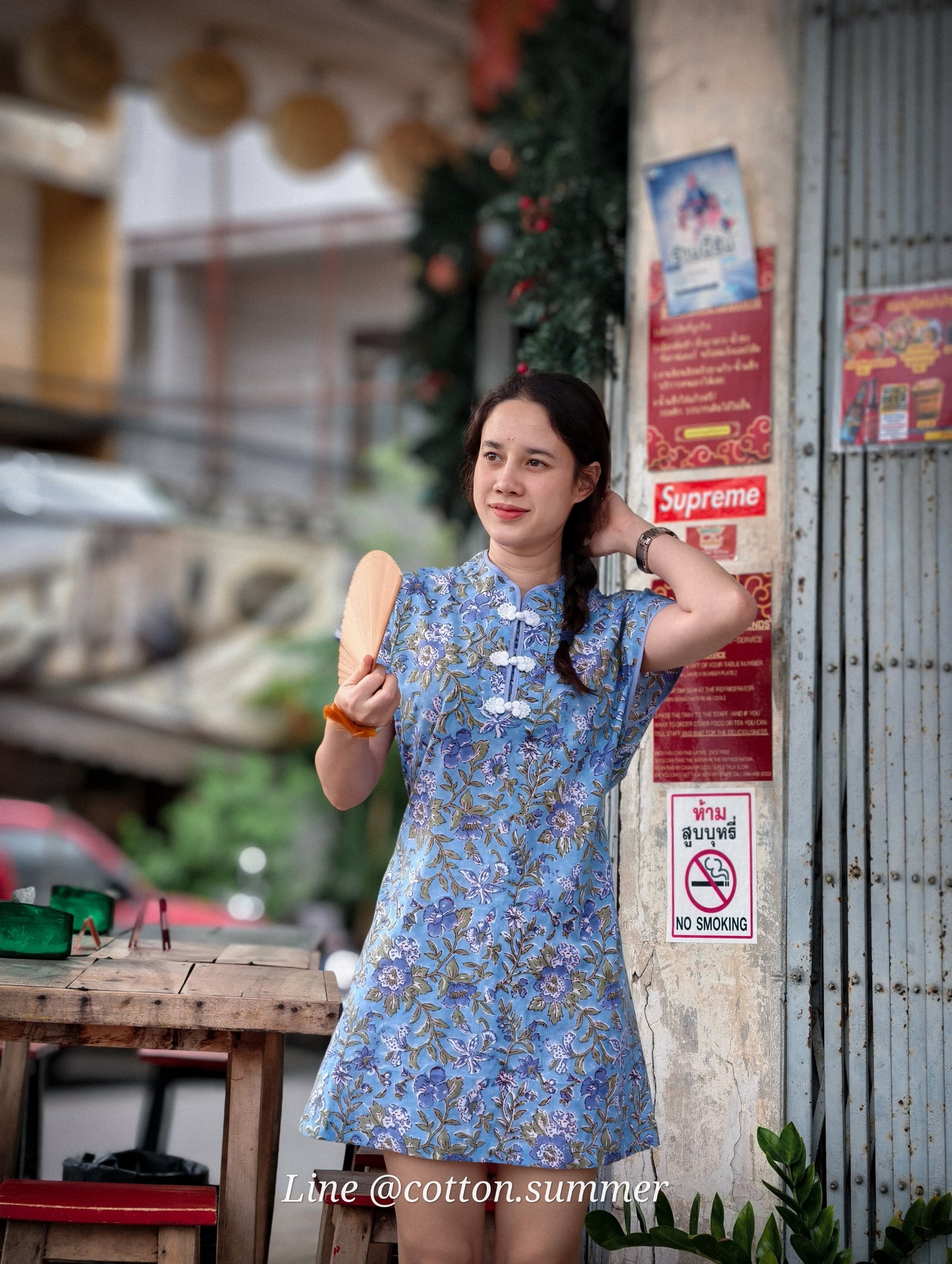 Minidress น้องหมื่นลี้ #03 Blue Ocean