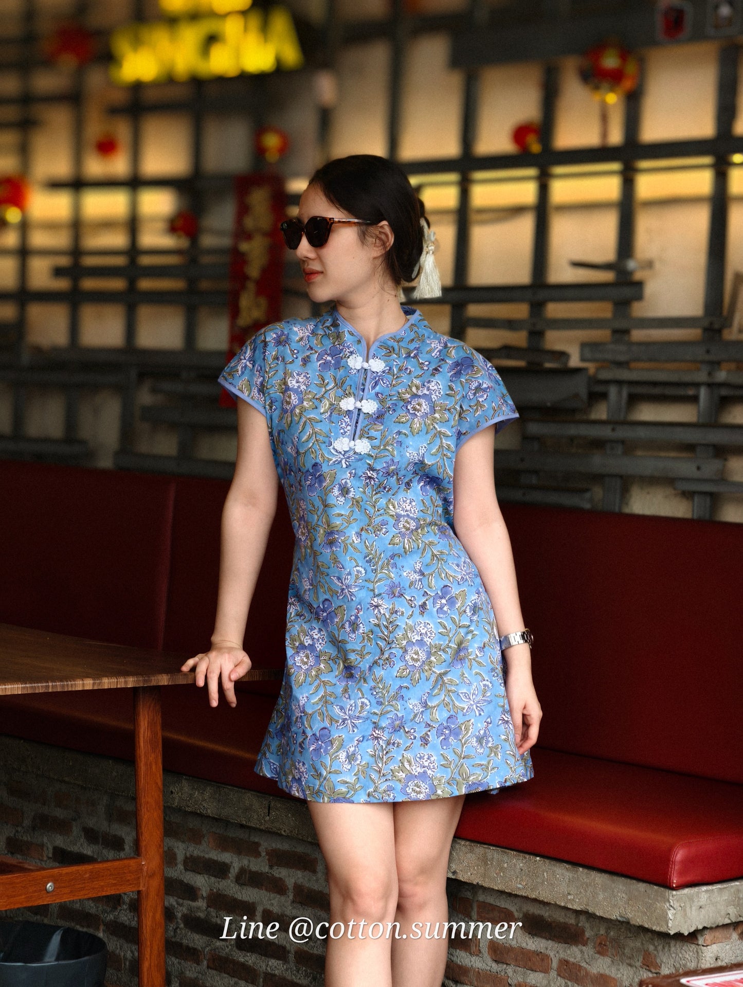 Minidress น้องหมื่นลี้ #03 Blue Ocean