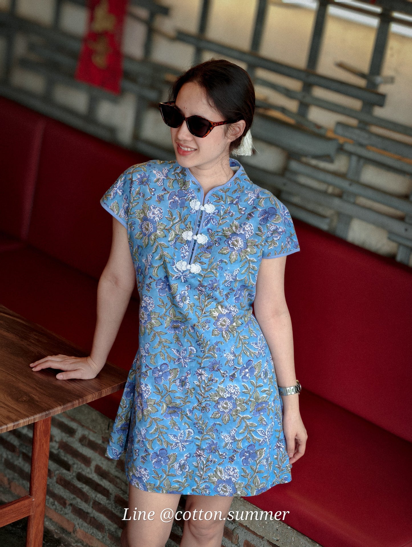 Minidress น้องหมื่นลี้ #03 Blue Ocean