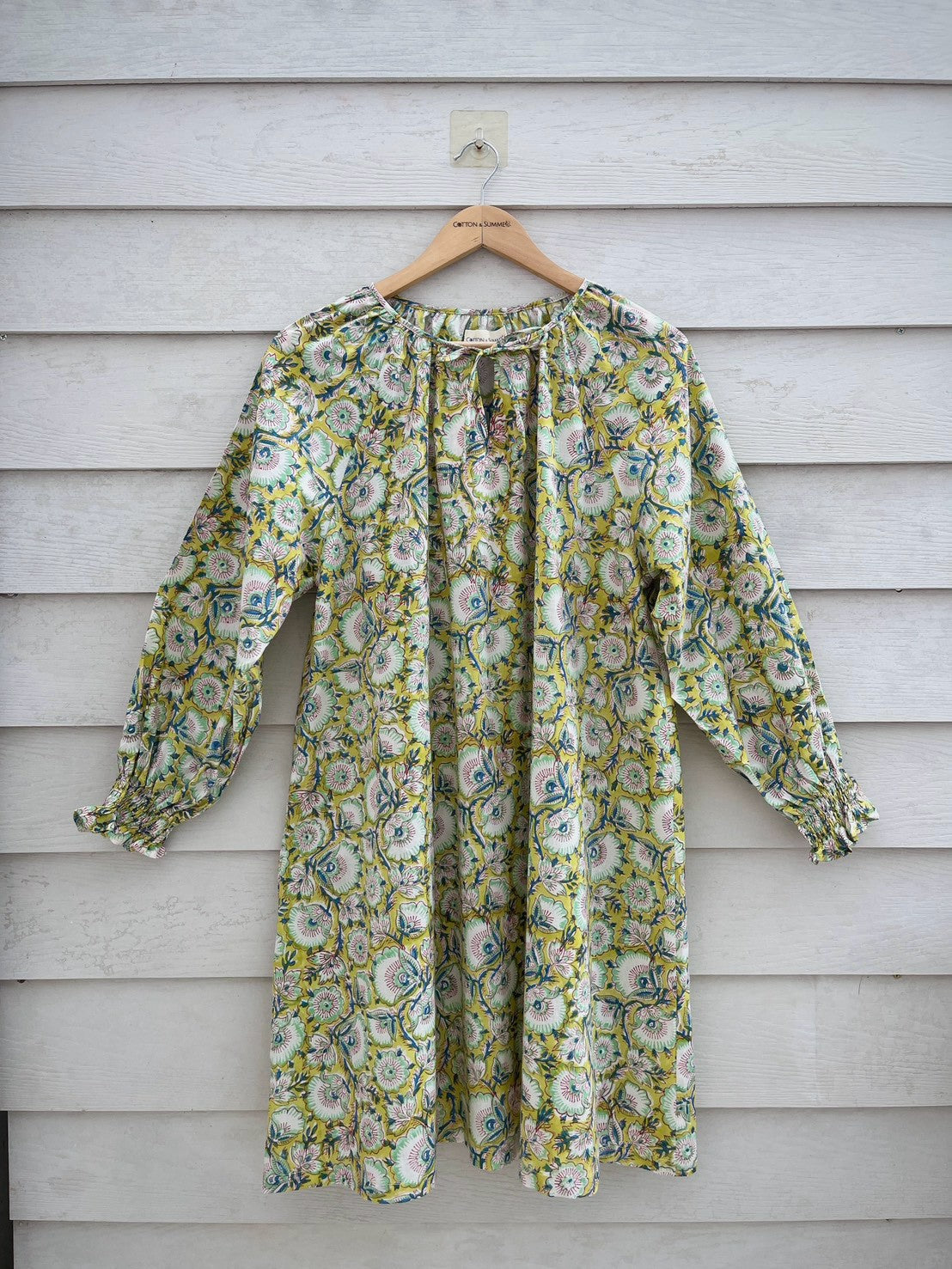 เดรสแขนยาวกะทิ (Kati) #06-Boho Mustard