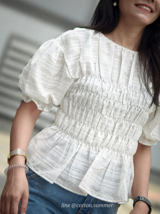 เสื้ออนงค์ (Anong Tops) #01 ขาว