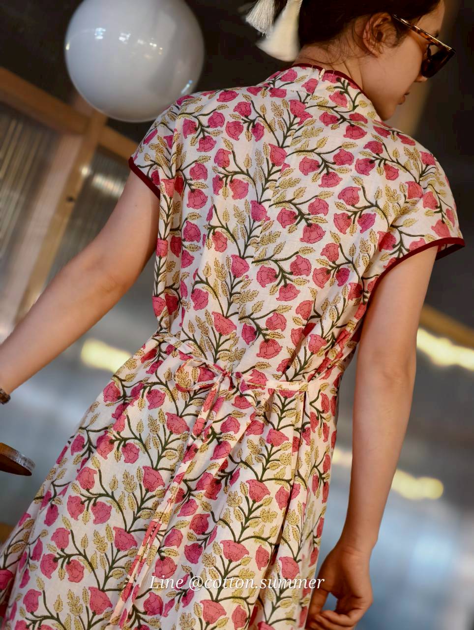 Minidress น้องหมื่นลี้ #02 White Garden