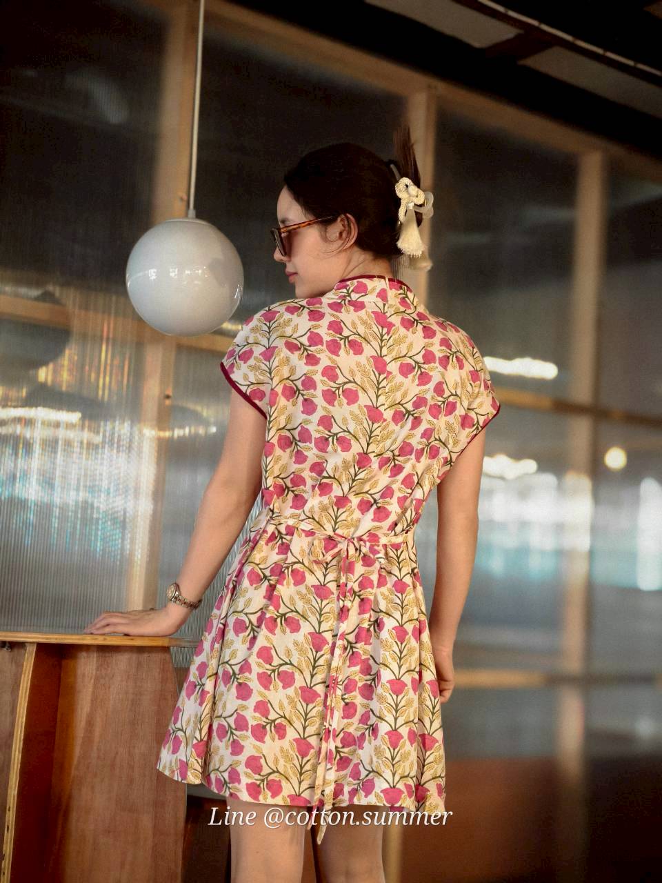 Minidress น้องหมื่นลี้ #02 White Garden