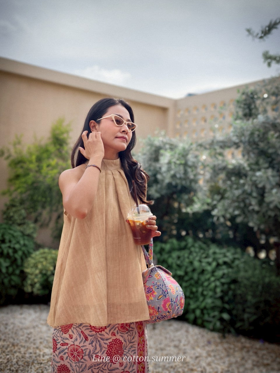 เสื้อคอเต่า ไพลิน (Pailin) #05 น้ำตาลทอง