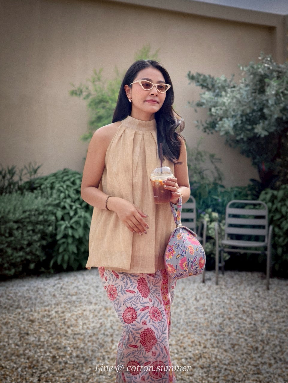 เสื้อคอเต่า ไพลิน (Pailin) #05 น้ำตาลทอง