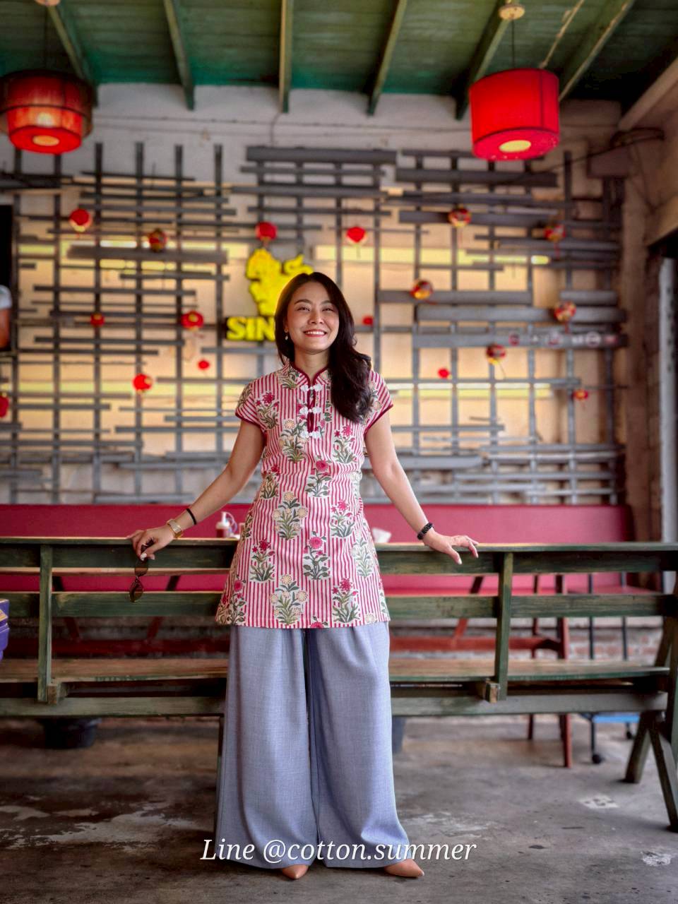 Minidress น้องหมื่นลี้ #01 Red Scarlet