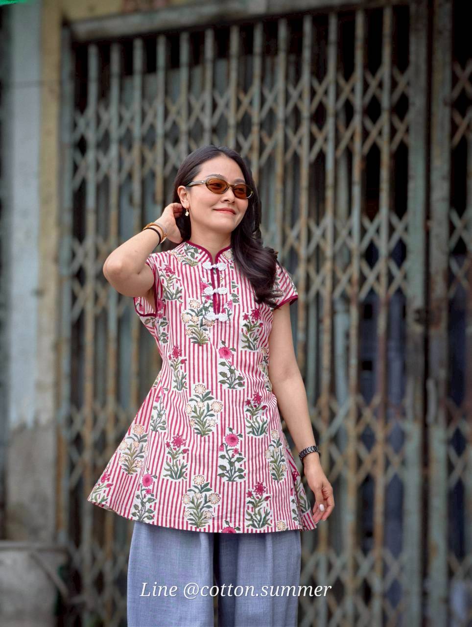 Minidress น้องหมื่นลี้ #01 Red Scarlet