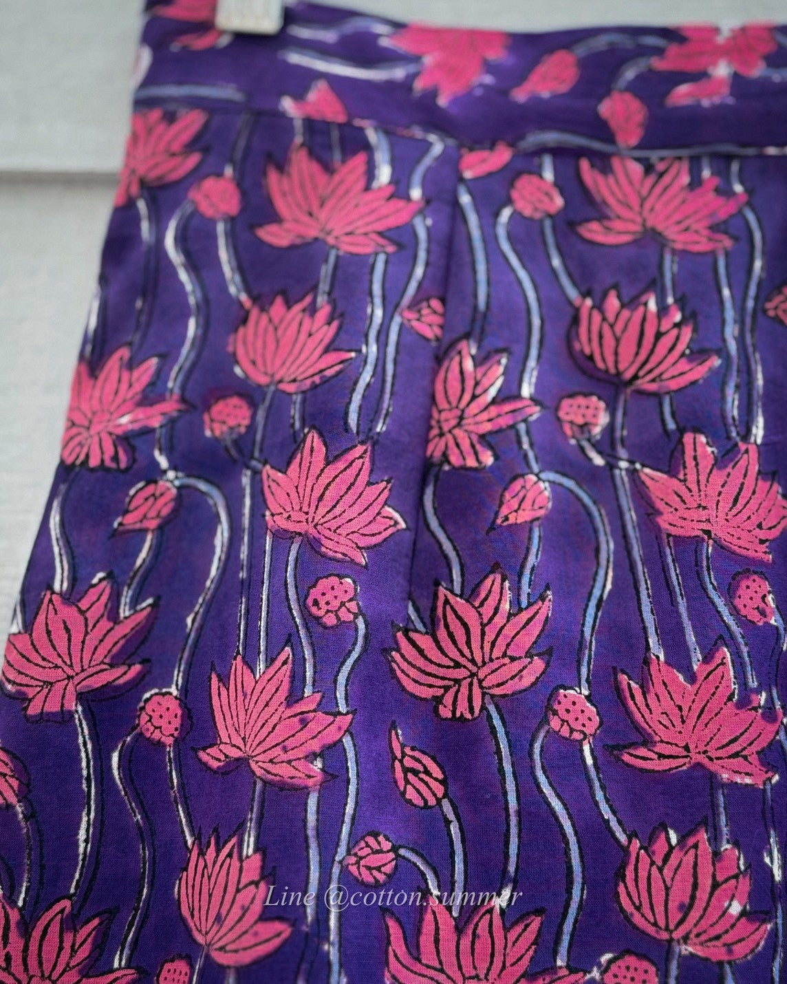 ผ้าถุงป้ายราศี (Rasee) #83-Plum