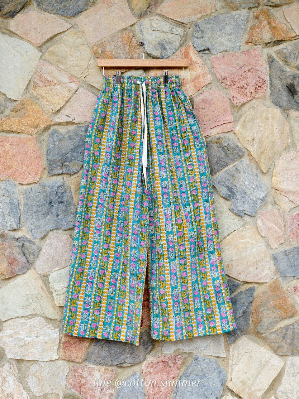 กางเกงเมษา (Mesa pants) #19 Blossom Green
