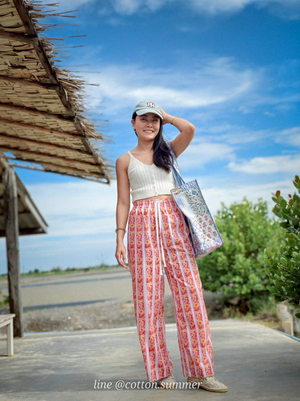 กางเกงเมษา (Mesa pants) #20 Blossom Pink