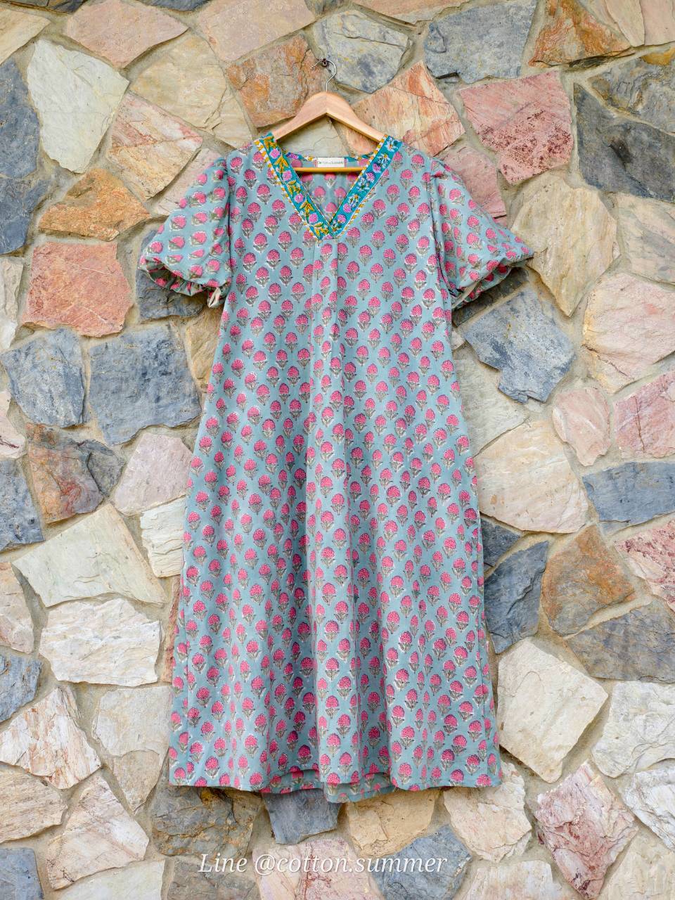 เดรสเวลา (Dress Welaa)  #06 เขียว Pickle green