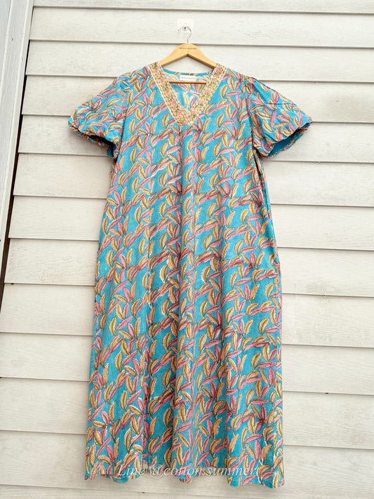 เดรสเวลา (Dress Welaa)  #09-ใบไม้ทะเล