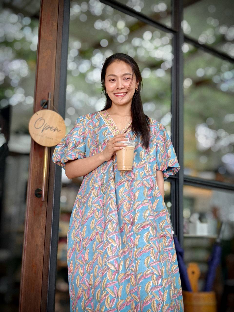 เดรสเวลา (Dress Welaa)  #09-ใบไม้ทะเล