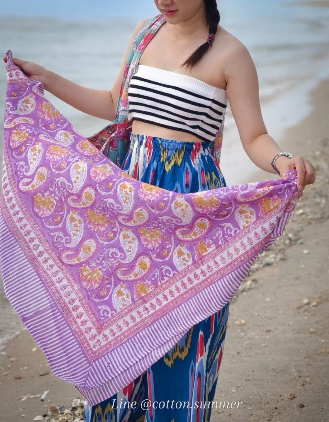 ผ้าพันคอS- #79 Scarf